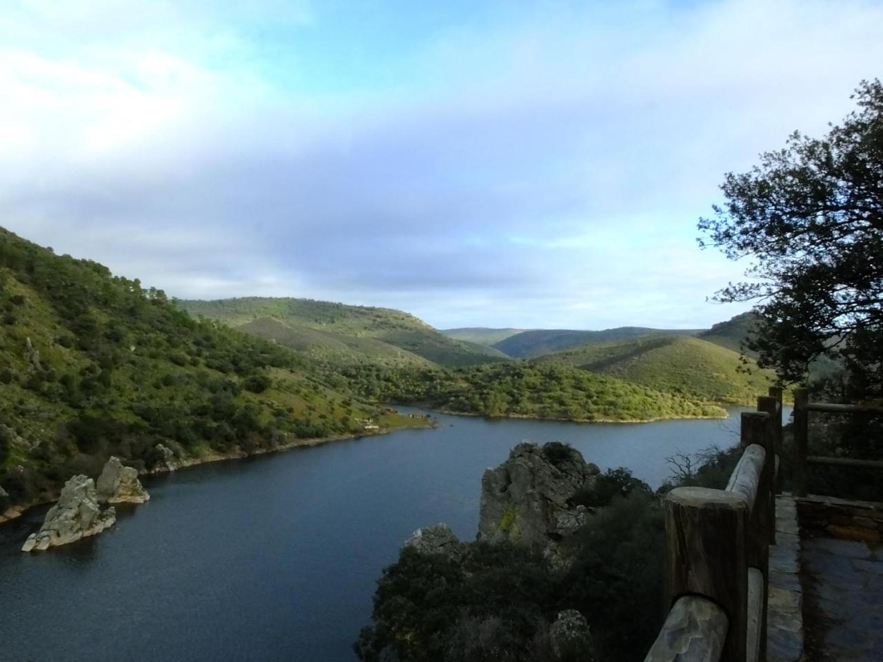 Casa Rural La Sierra De Monfraguee 말파르티다데플라센시아 외부 사진
